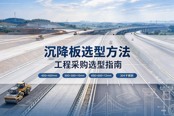 陵城沉降板选择方法