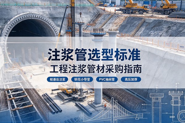 陵城注浆管选型标准