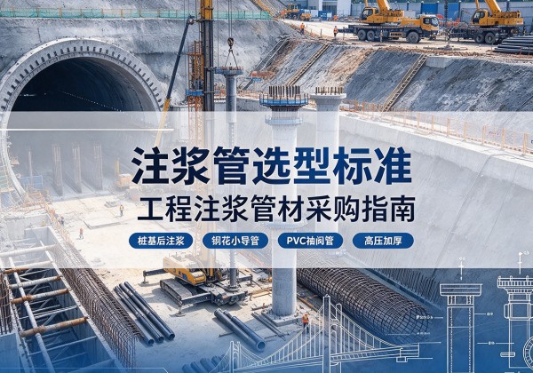 陵城注浆管选型标准